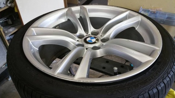 BMW純正ホイール 全周ガリ傷