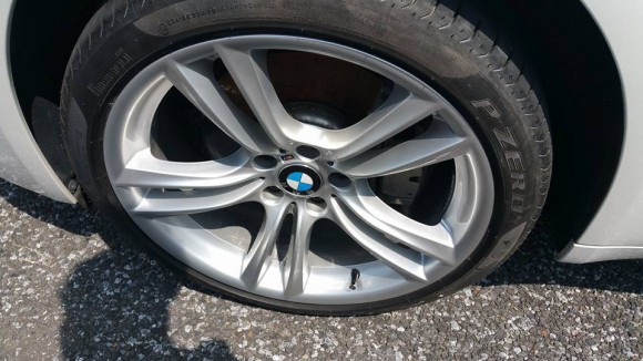 BMW純正ホイール 全周ガリ傷