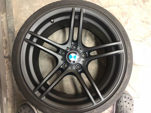 BMW 純正ホイール修理
