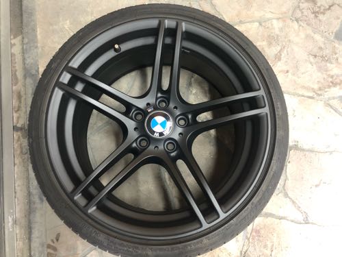 BMW 純正ホイール修理