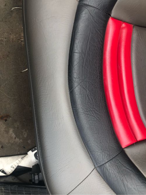 釣り用ボート シート破れ修理 船シート修理