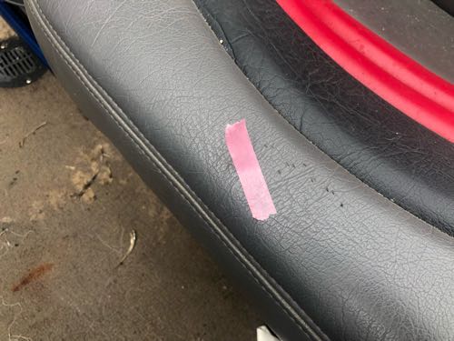 釣り用ボート シート破れ修理 船シート修理