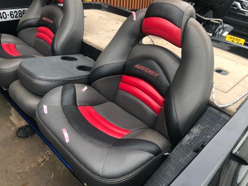 釣り用ボート シート破れ修理 船シート修理